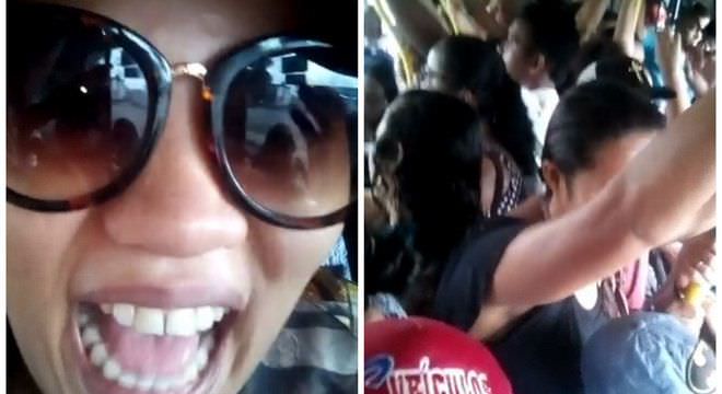 Stefhany Absoluta realiza sonho de andar de ônibus pela primeira vez
