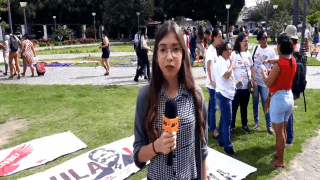Manifestação no dia Internacional da Mulher pede o fim do feminicídio