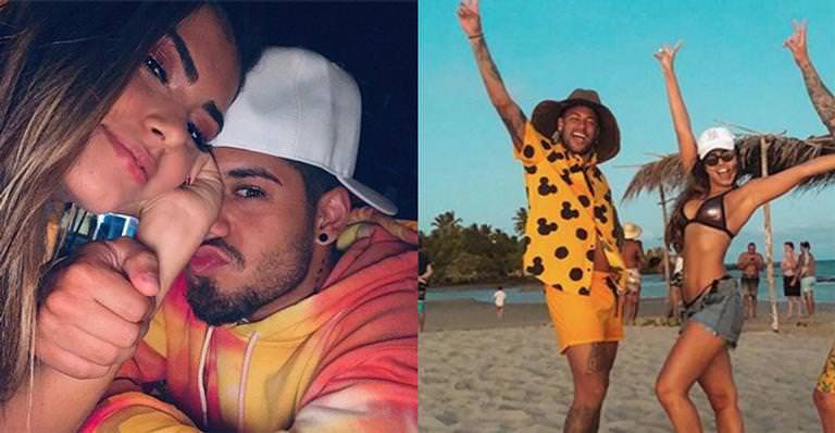 Zé Felipe fica furioso ao ver foto de Neymar com sua namorada