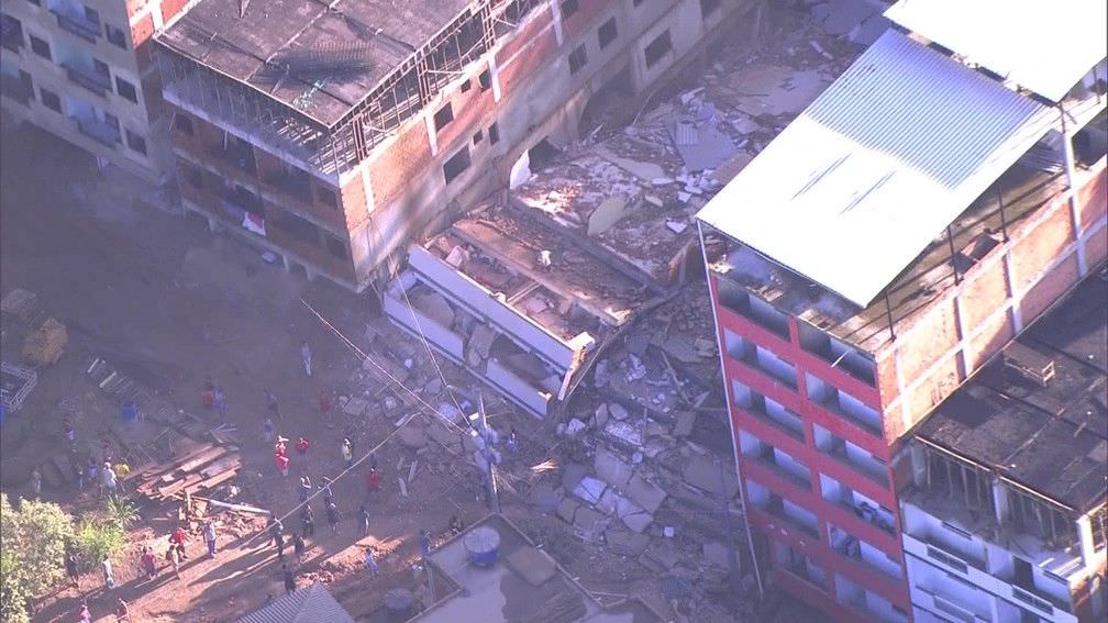 Corpo de última vítima é encontrado pelos bombeiros em Muzema