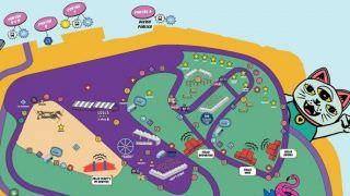 Lollapalooza Brasil tem mapa do festival com formato de pênis
