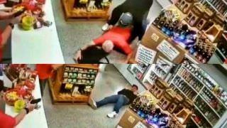 Mulher reage a assalto e atira nas costas de ladrão; Veja vídeo