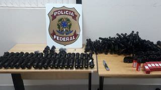 Polícia Federal prende homem por tráfico de acessórios para armas