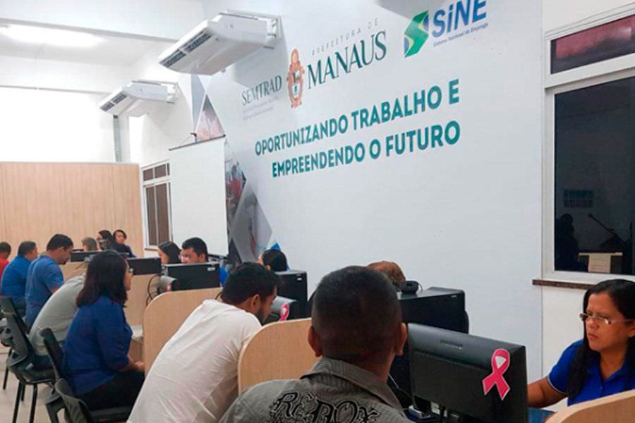 Postos do Sine Manaus ofertam 30 vagas de emprego nesta terça-feira