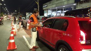 Em Manaus, 28 motoristas são flagrados dirigindo bêbados na Lei Seca