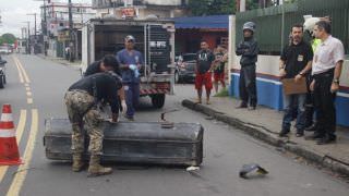 Adolescente morre após colidir moto em muro de escola, em Manaus
