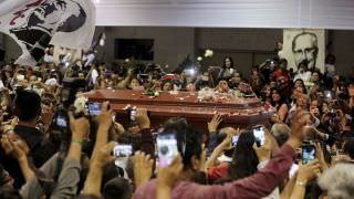 Corpo de ex-presidente do Peru é velado em Lima