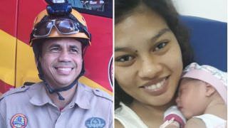 Em Manaus, bombeiro faz parto de mulher dentro de uber