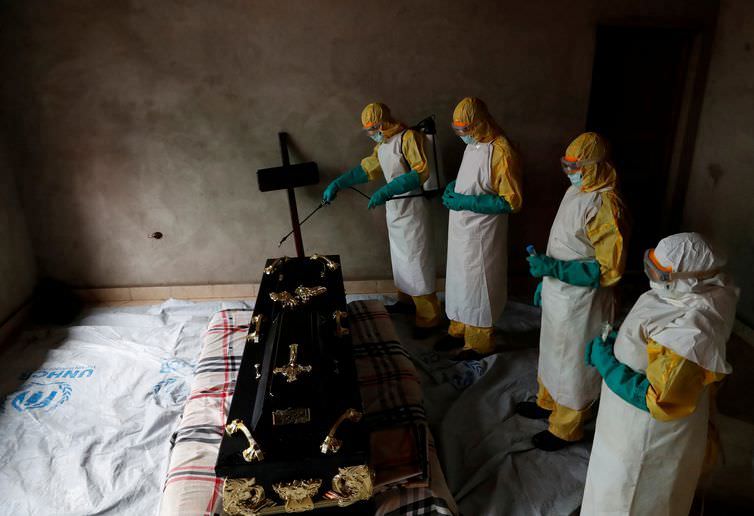 Ebola mata 865 pessoas no Congo, na província de Kivu Norte