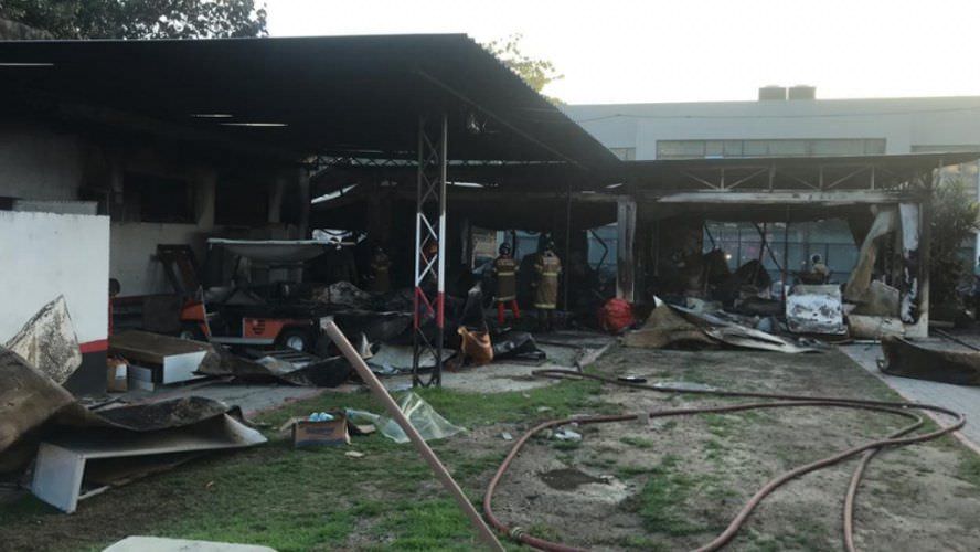 Internado desde incêndio em CT, atleta da base do Flamengo volta a CTI
