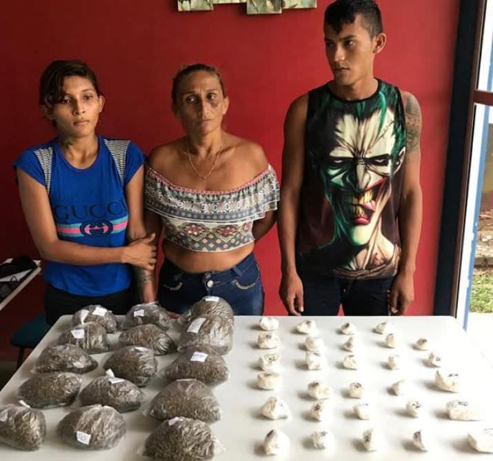Família é presa acusada de planejar venda de drogas na Festa do Cacau