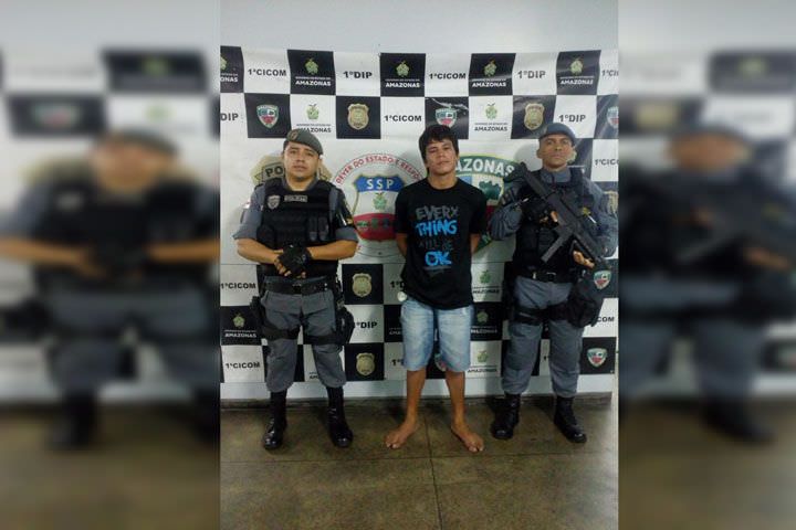 Homem é preso após tentar matar outro por drogas em Manaus