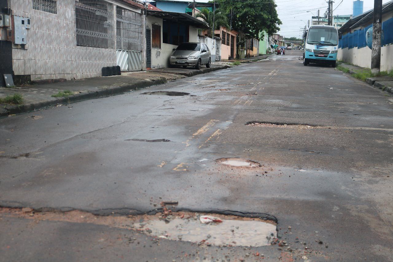 Em 90 dias, Seminf gastou R$ 110 milhões com obras nas ruas de Manaus