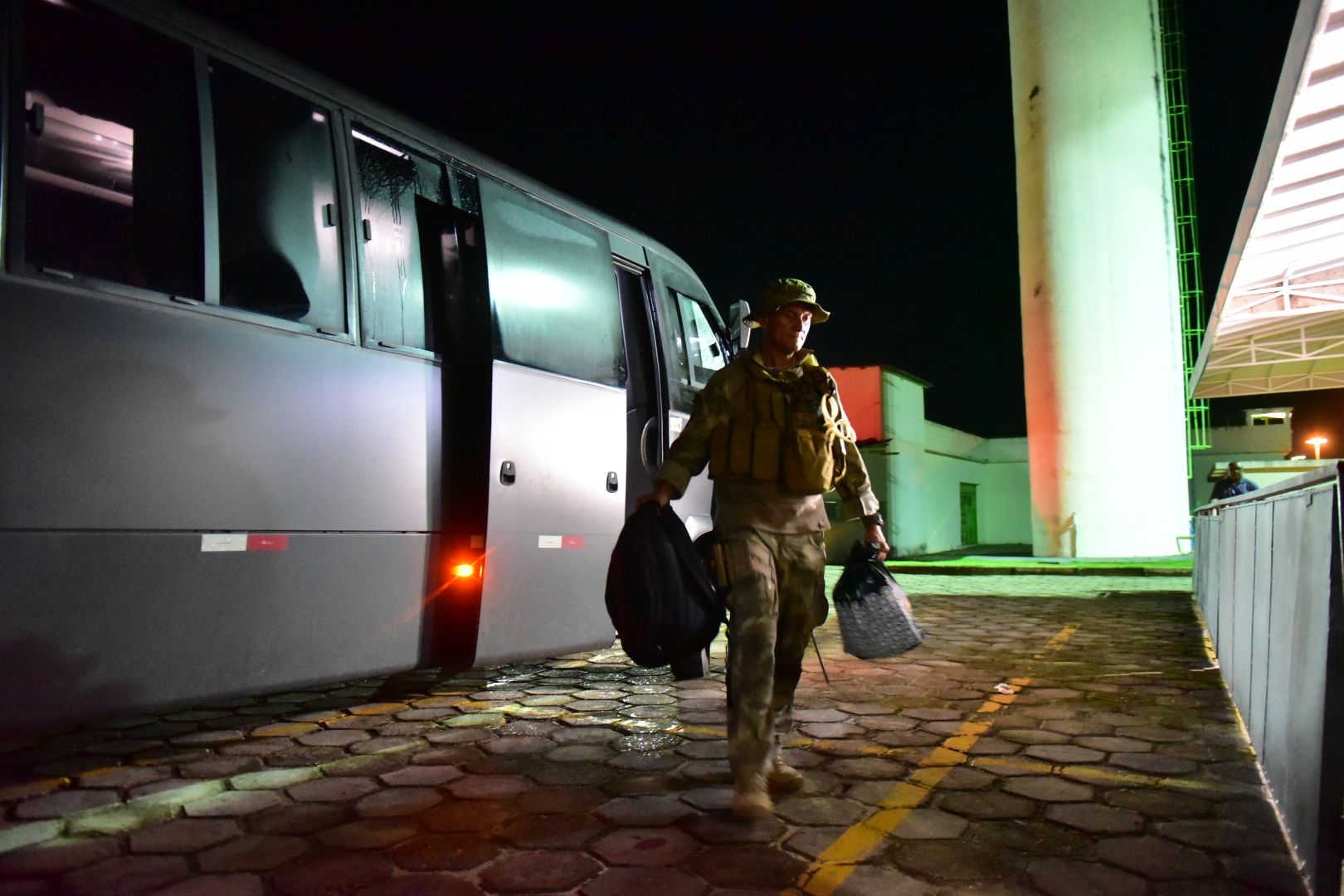 Mais 73 homens da Força de Intervenção chegam a Manaus nesta quarta