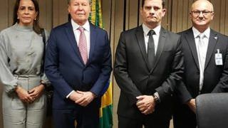 Melhorias para Manaus é pauta de encontro entre Prefeito e Sérgio Moro