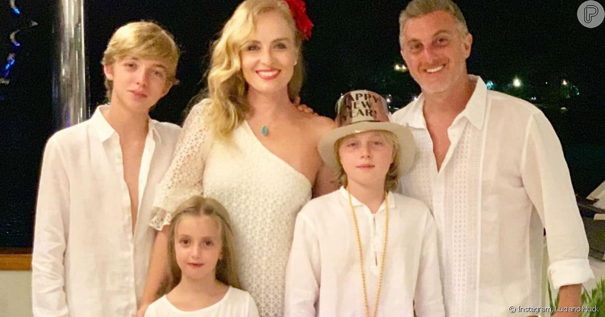 Huck e Angelica falam em renascimento da família após acidente de Benicio