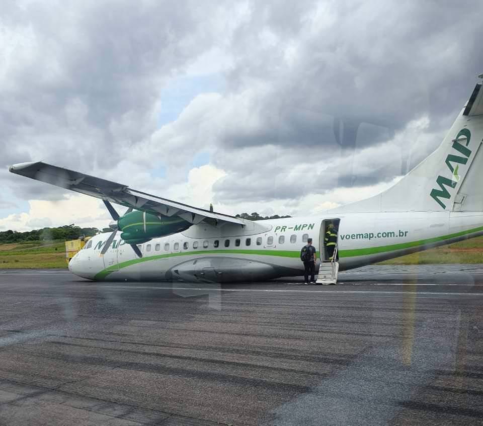 Pouso forçado faz Aeroporto Eduardo Gomes paralisar, em Manaus