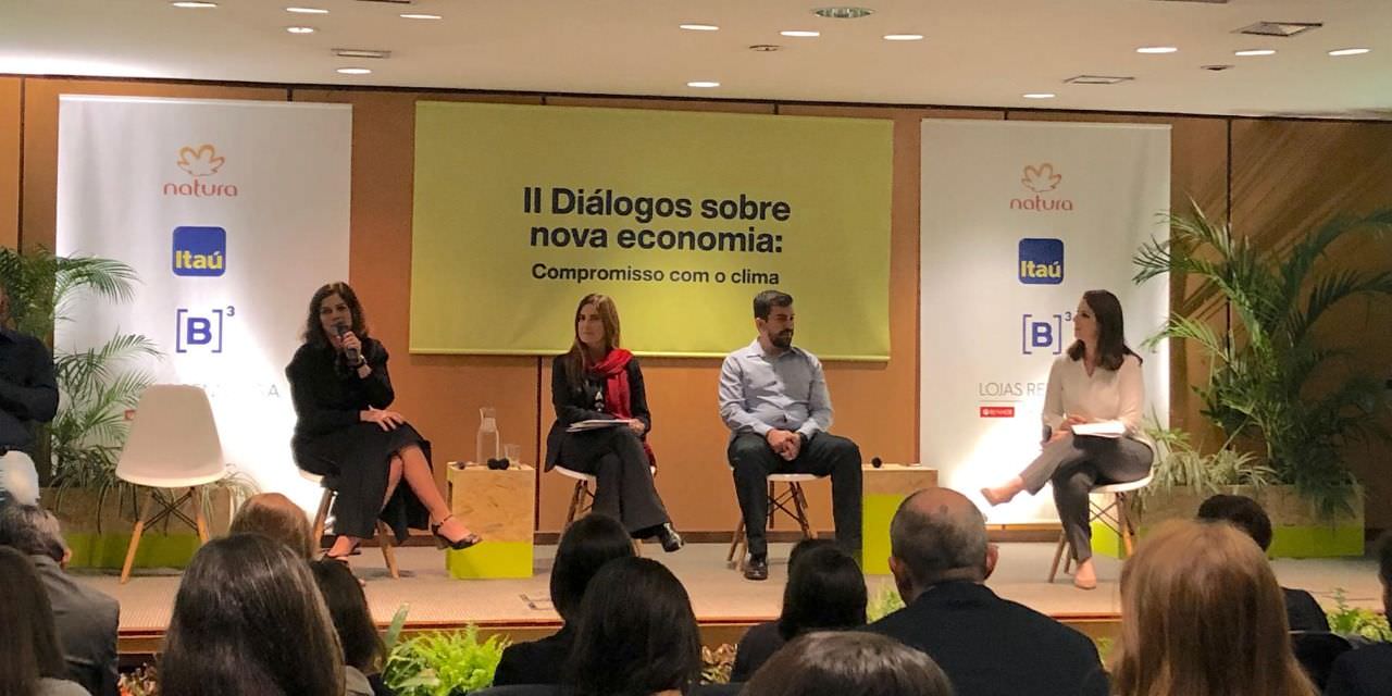 Itaú, Natura e Renner debatem mudanças climáticas e economia