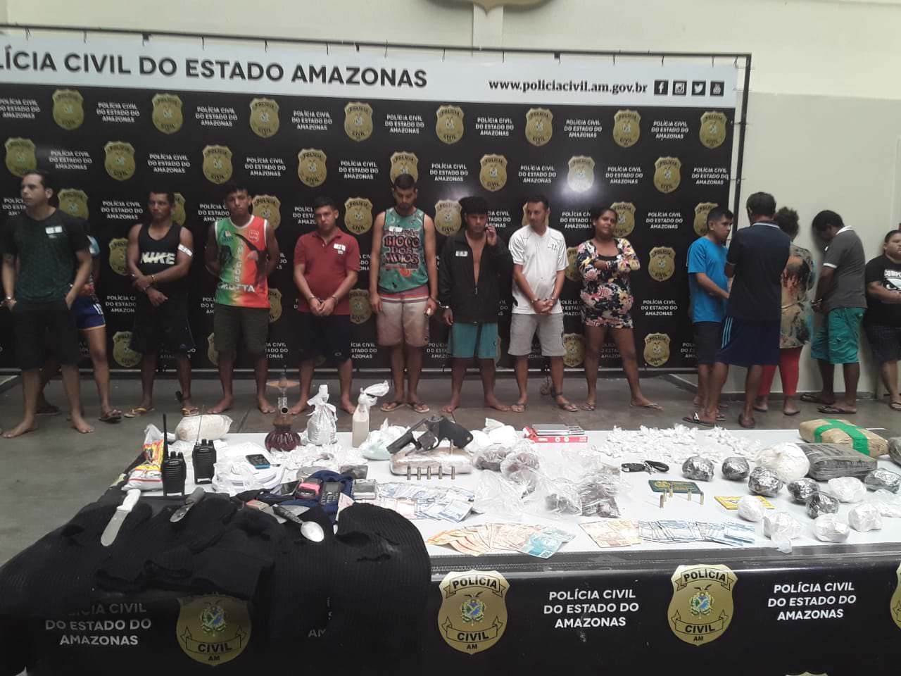Polícia prende 23 pessoas na operação 'Imperium', em Manaus
