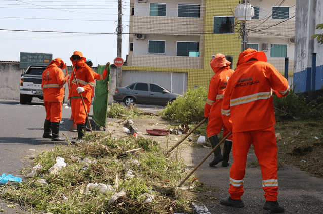 Mutirões já retiraram mais de 64 mil toneladas de lixo, em Manaus