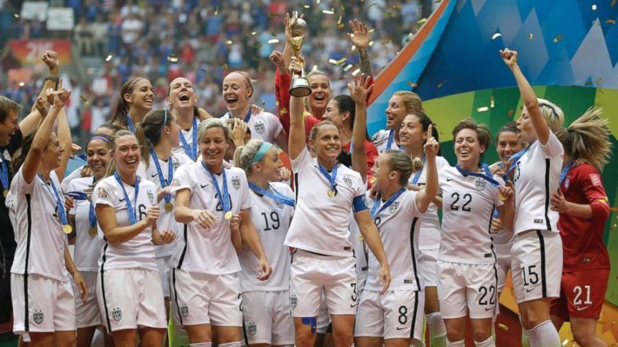 Estados Unidos estreiam na Copa do Mundo feminina contra Tailândia