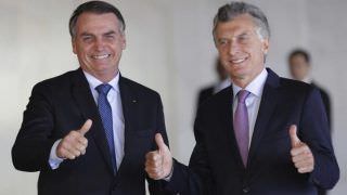 Macri aproveita visita de Bolsonaro para mostrar apoio externo