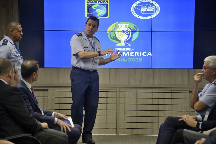 Aeronáutica inaugura sala de comando e controle para Copa América