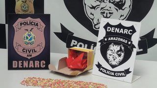 Polícia apreende 1 mil comprimidos de ecstasy avaliados em R$ 80 mil