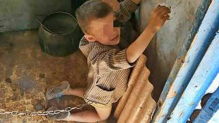 Menino de 6 anos é acorrentado e agredido pelo próprio pai para 'educá-lo'