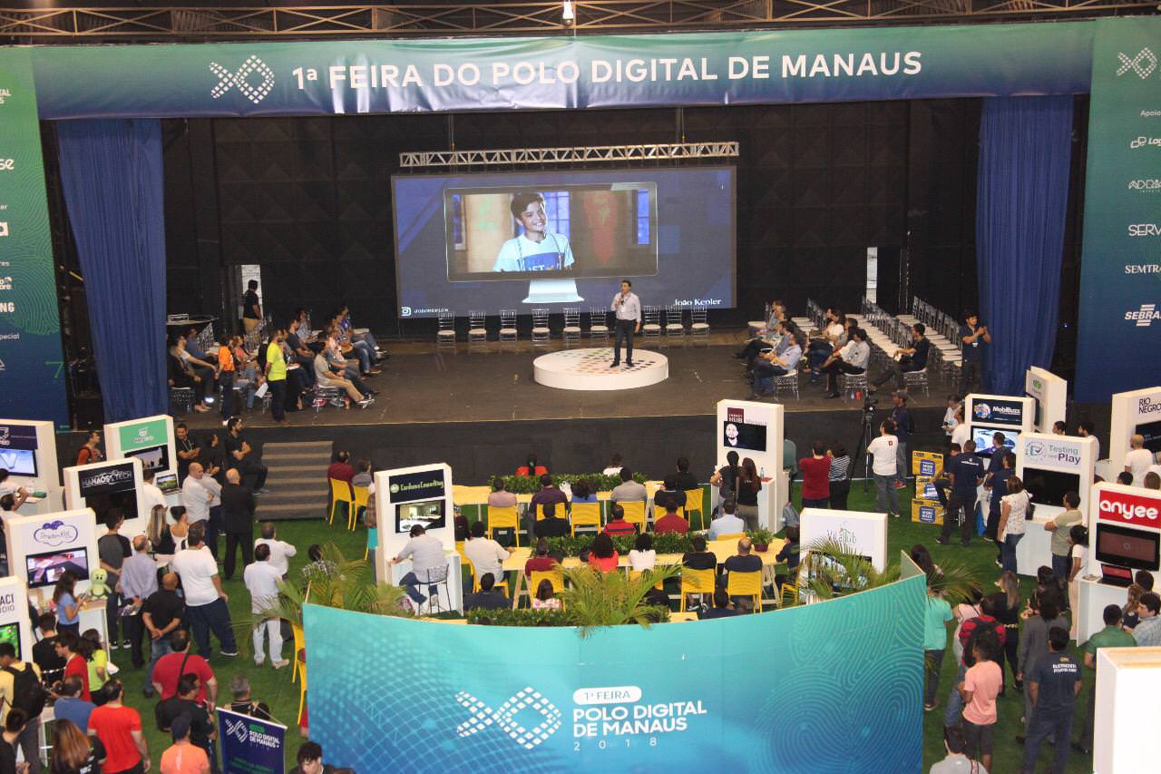 Feira do Polo Digital traz ex-presidente da Estônia à Manaus