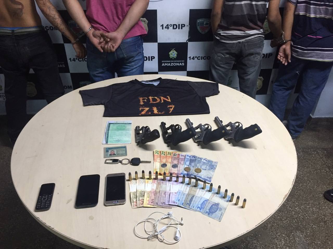 Polícia prende 28 pessoas em Manaus durante fim de semana