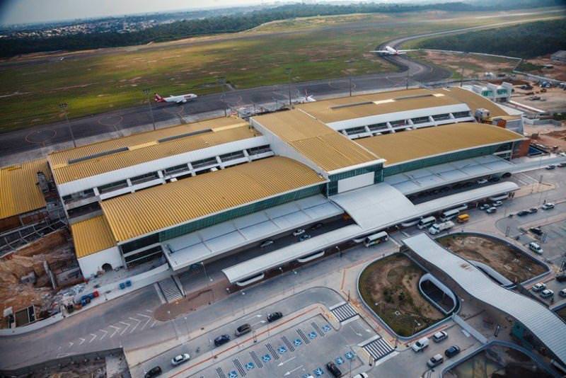 Obras no Aeroporto de Manaus podem alterar rotas e horários de voos