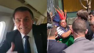Bolsonaro diz a índios que vão poder usar a terra como 'homem branco'