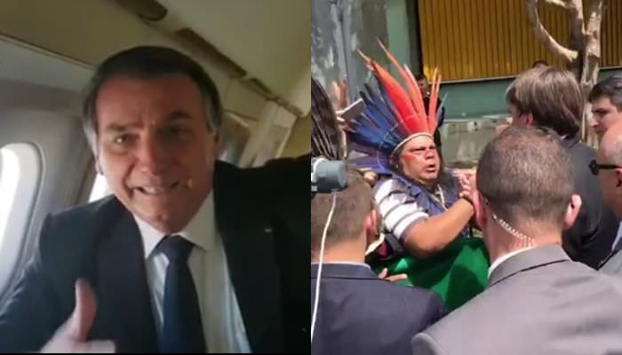 Bolsonaro diz a índios que vão poder usar a terra como ‘homem branco’