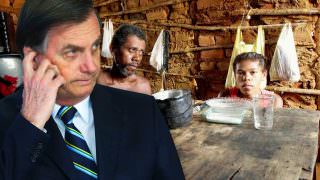 Bolsonaro nega ‘fome’, mas 15 pessoas morrem por dia de desnutrição