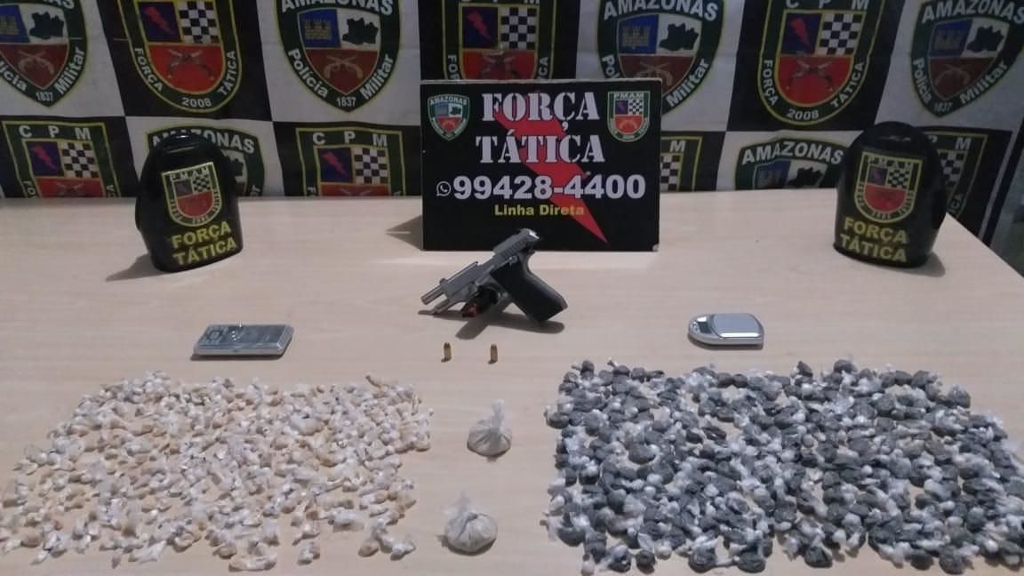 Polícia é recebida a tiros, revida e mata criminoso em Manaus
