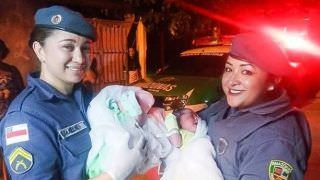 Policiais militares realizam parto de emergência no bairro Mundo Novo