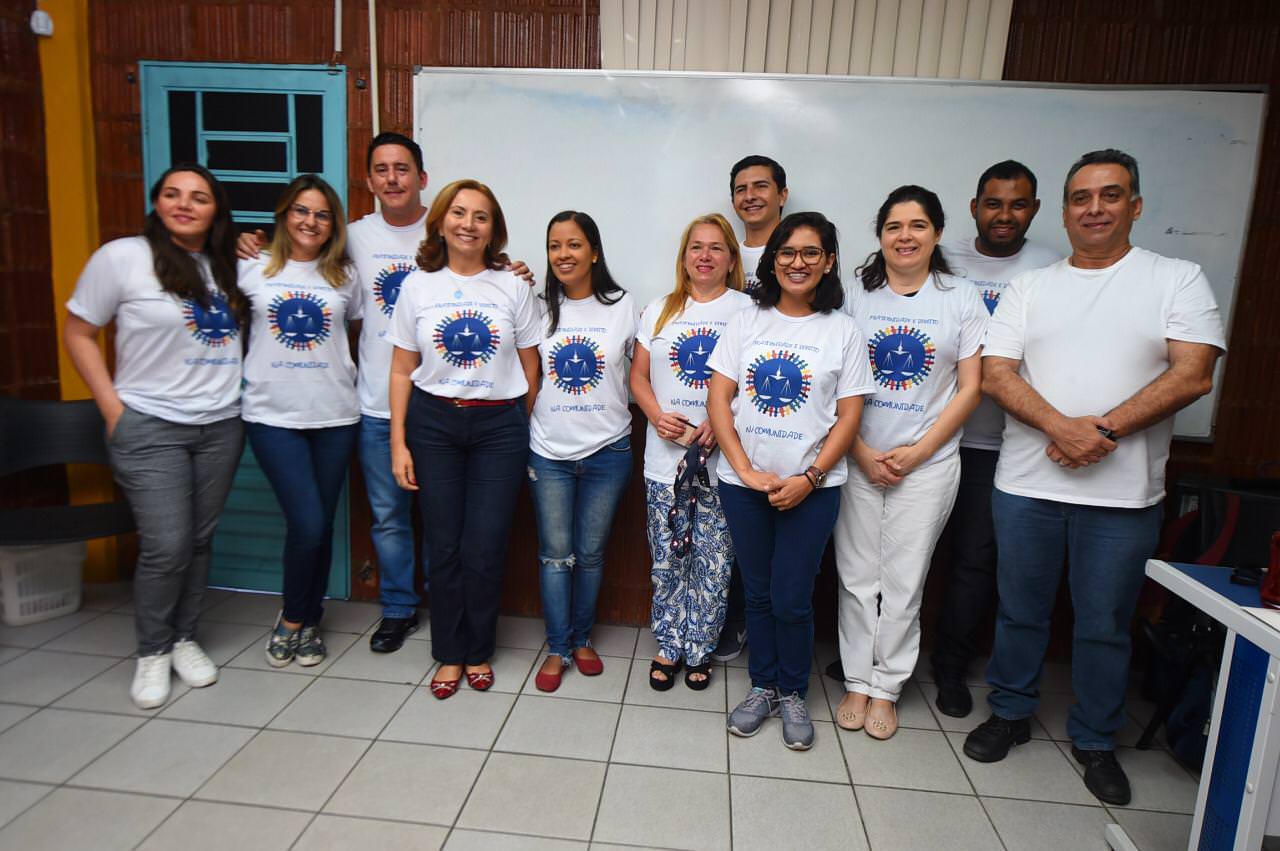 Com Socorro Guedes, projeto conclui oficinas sobre direitos civis