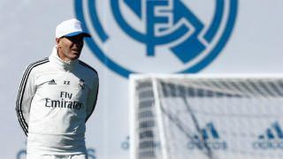 Zidane volta a comandar treinos após ausência por morte de irmão