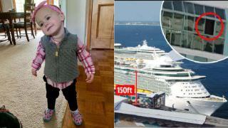 Avô deixa bebê de 18 meses cair da janela do 11º andar de navio