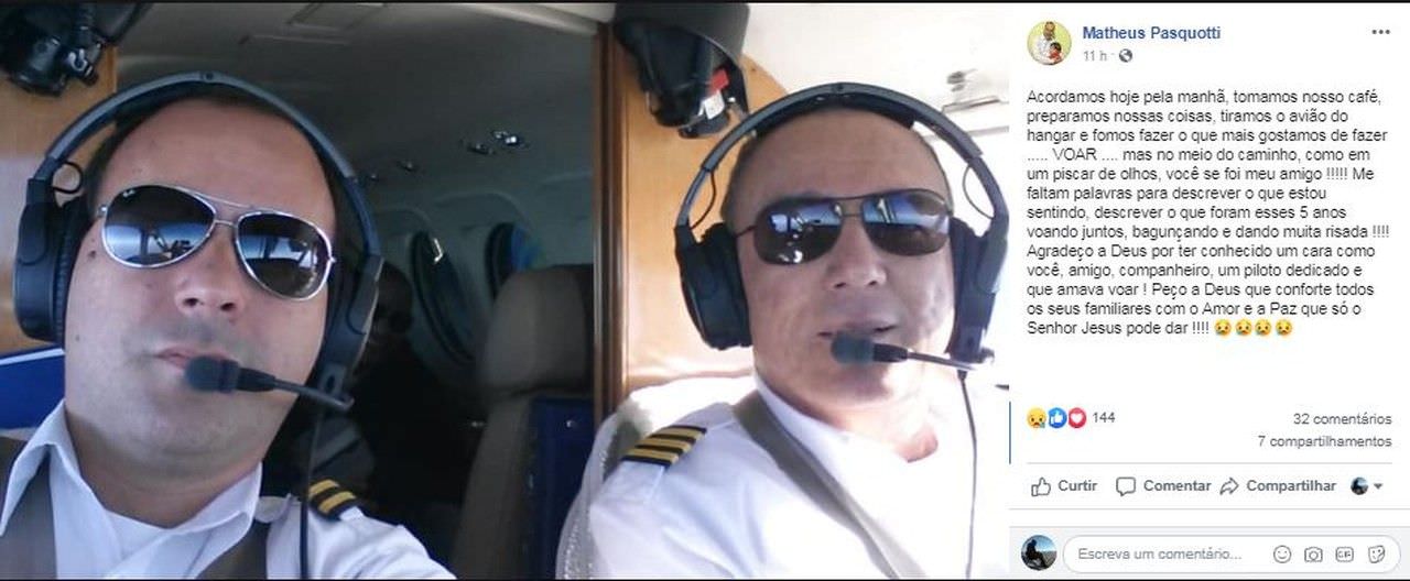 Piloto morre durante voo, copiloto assume avião e faz pouso de emergência