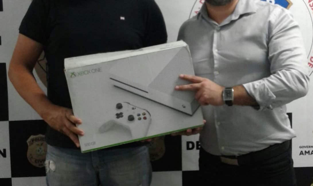 Videogame furtado é vendido em loja no Centro e polícia descobre