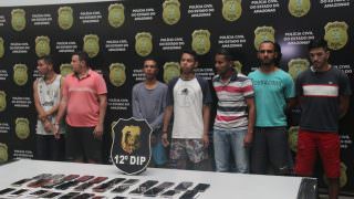 Polícia prende quadrilha que roubava celulares e mercadinhos