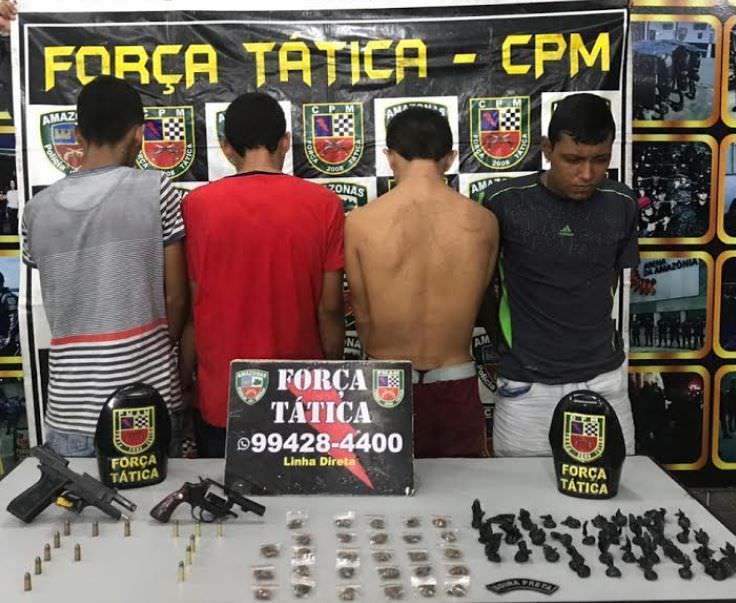 Novinhos são detidos suspeitos de tocar o terror no Morro da Liberdade