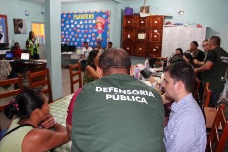 Defensoria itinerante realiza atendimentos em Tabatinga