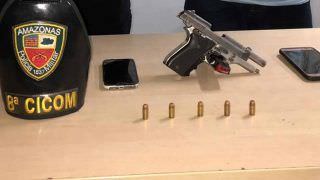 Polícia troca tiros com criminosos e 3 são baleados em Manaus