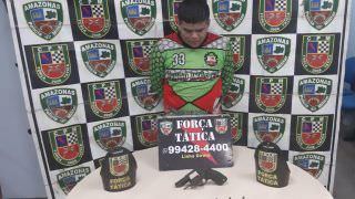Denúncia leva a polícia à prisão de homem armado