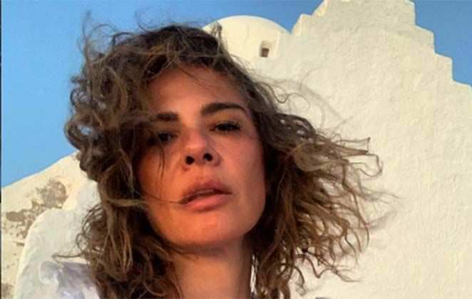 Luciana Gimenez leva 'bronca' do filho por chegar atrasada à escola
