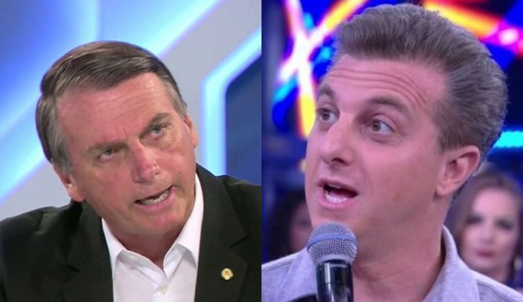 Bolsonaro manda indireta para Luciano Huck e diz que vai expor 'segredo'