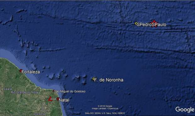 Tremor de magnitude 5,8 é registrado na costa do Nordeste